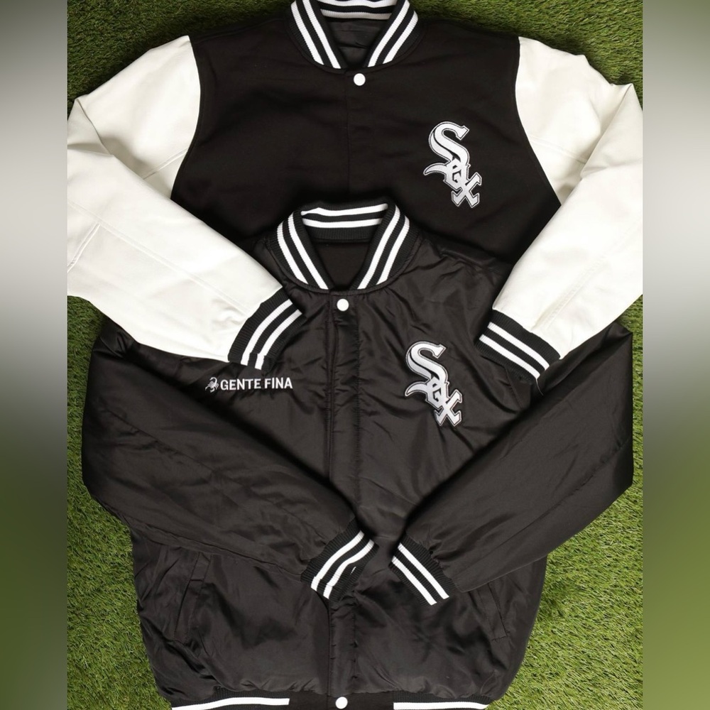 Gente Fina x Chicago White Sox varsity jacket